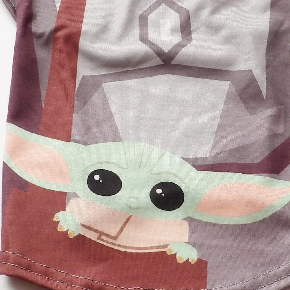 Disney Star Wars Mandalorian Baby Yoda Dog T-Shirt Size Large NEW